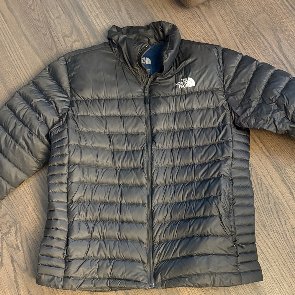 Men's North Face Thermoball Jacket charcoal gray size Large